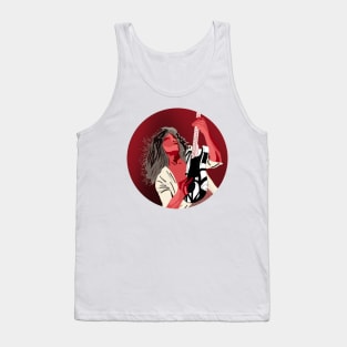 Red Helen Tank Top